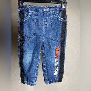 Harley Davidson Motorcycles Denim|Jeans| Size 24M| |100% Cotton|Cool Toddler|